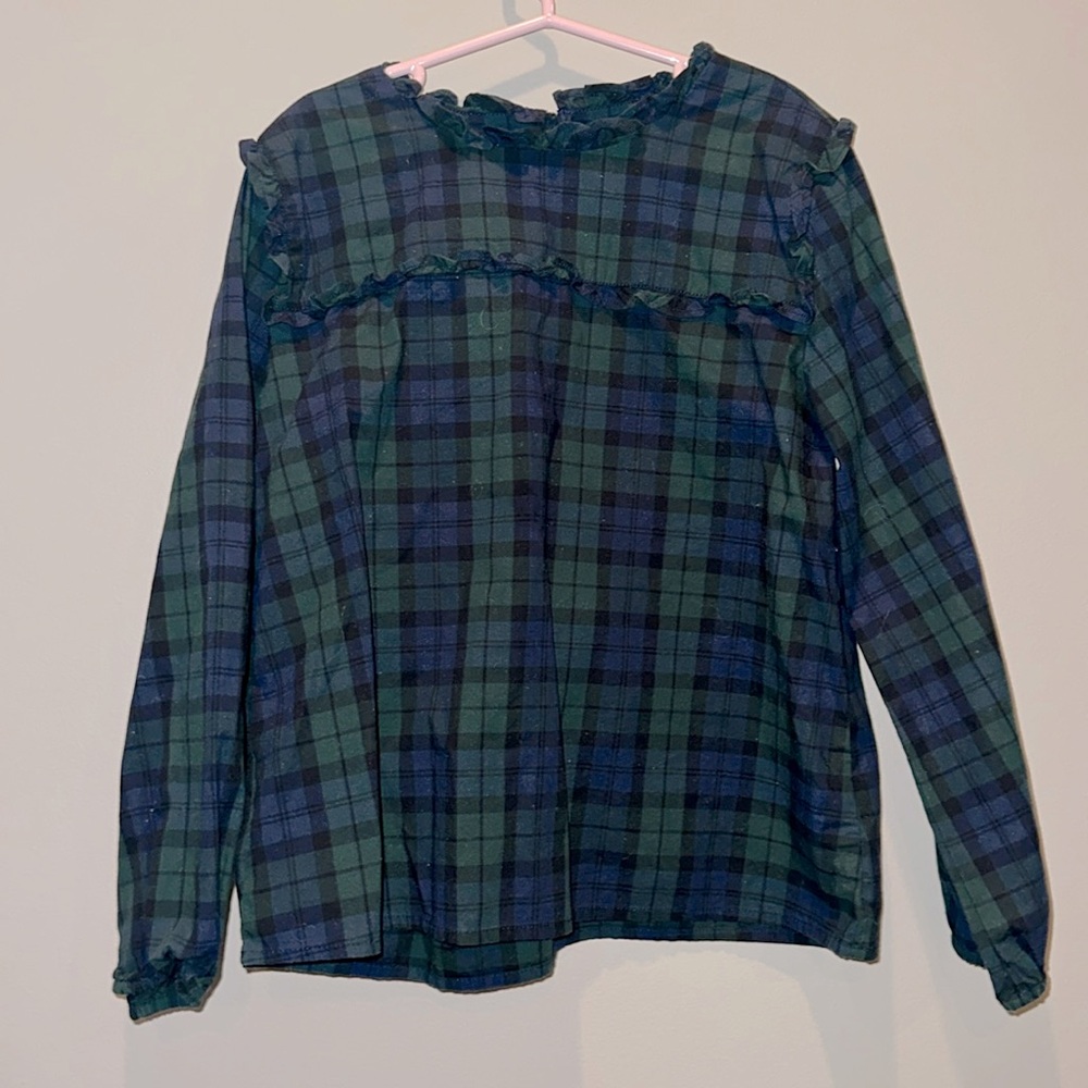 Crewcuts Girls Plaid Shirt